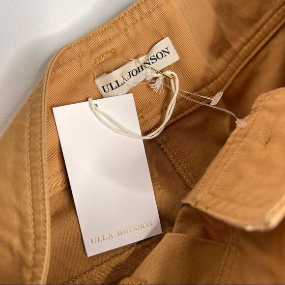 Ulla Johnson Gavin Camel Tye Shorts NWT 12 - Picture 5 of 8